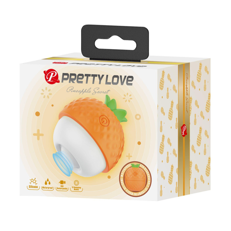 Кліторальний стимулятор Pretty Love Pineapple Secret Orange