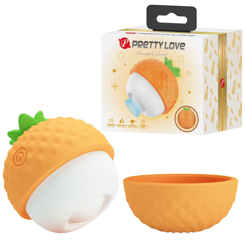 Кліторальний стимулятор Pretty Love Pineapple Secret Orange