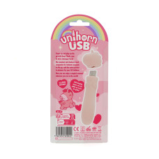 Вибратор-единорожка Unihorn USB Bullet - Heart Throb, вибропуля, USB зарядка