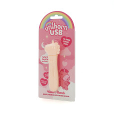 Вибратор-единорожка Unihorn USB Bullet - Heart Throb, вибропуля, USB зарядка