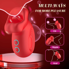 Клиторальный стимулятор B - Series Cute Kiss Fun Occlusal Vibration Massager