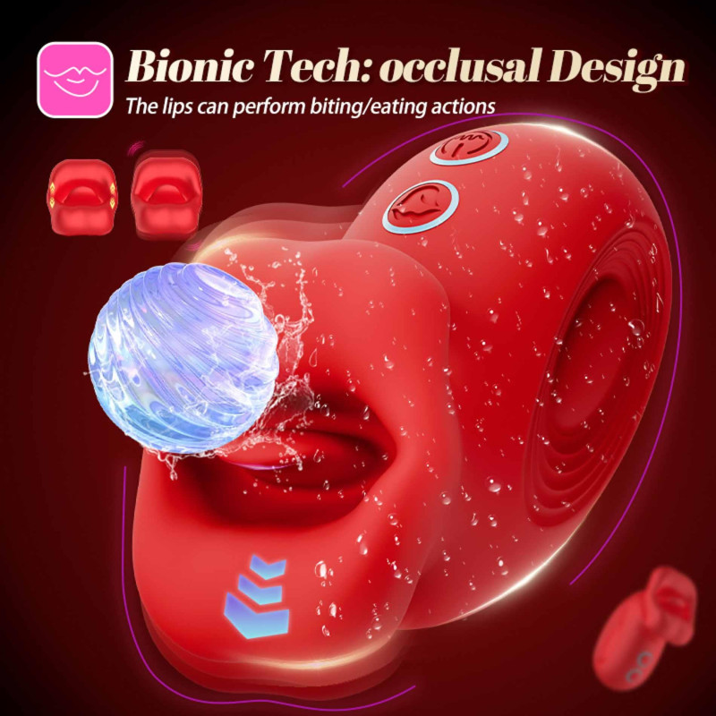 Клиторальный стимулятор B - Series Cute Kiss Fun Occlusal Vibration Massager