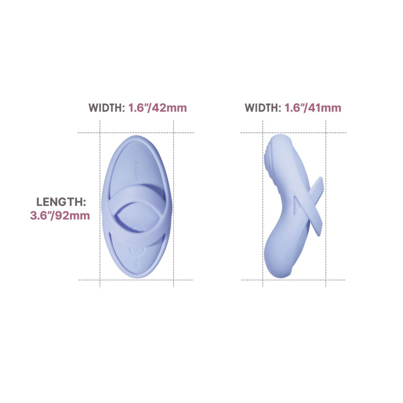 Клиторальный вибратор Svakom Echo 2 Sky Blue