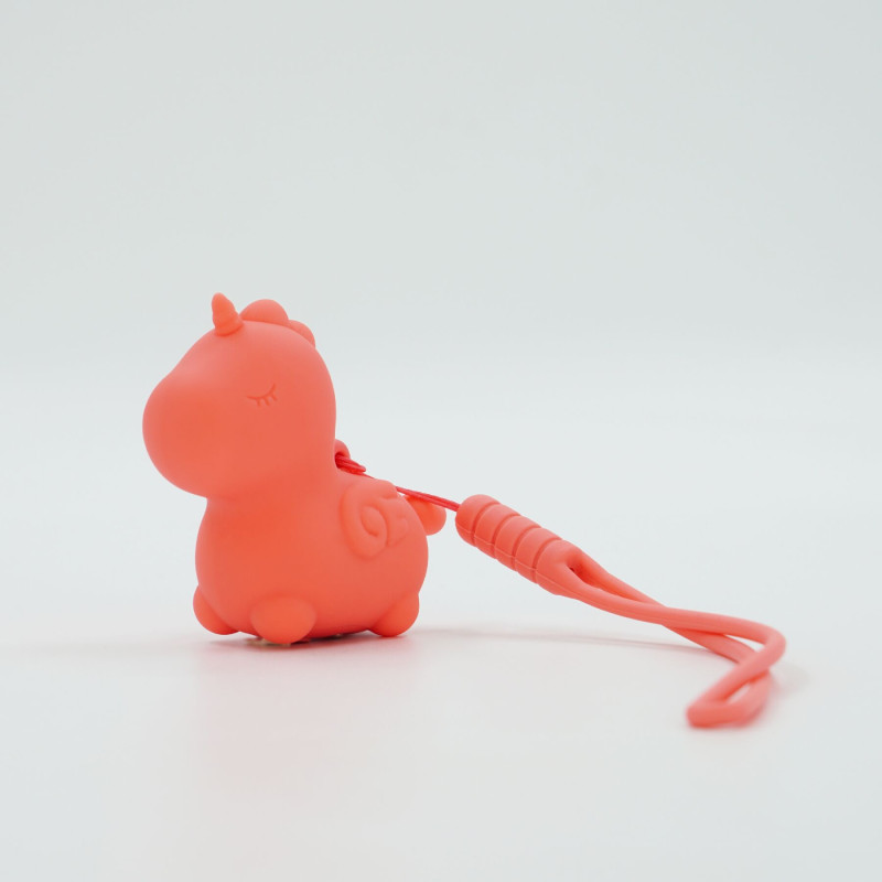 Вибратор мини-единорожка Unihorn Mini - Peachy Pony, брелок с вибрацией