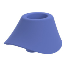 Вагинально-клиторальный стимулятор Womanizer Blend Vibrant Blue, вибрация + вакуум, 2 мотора