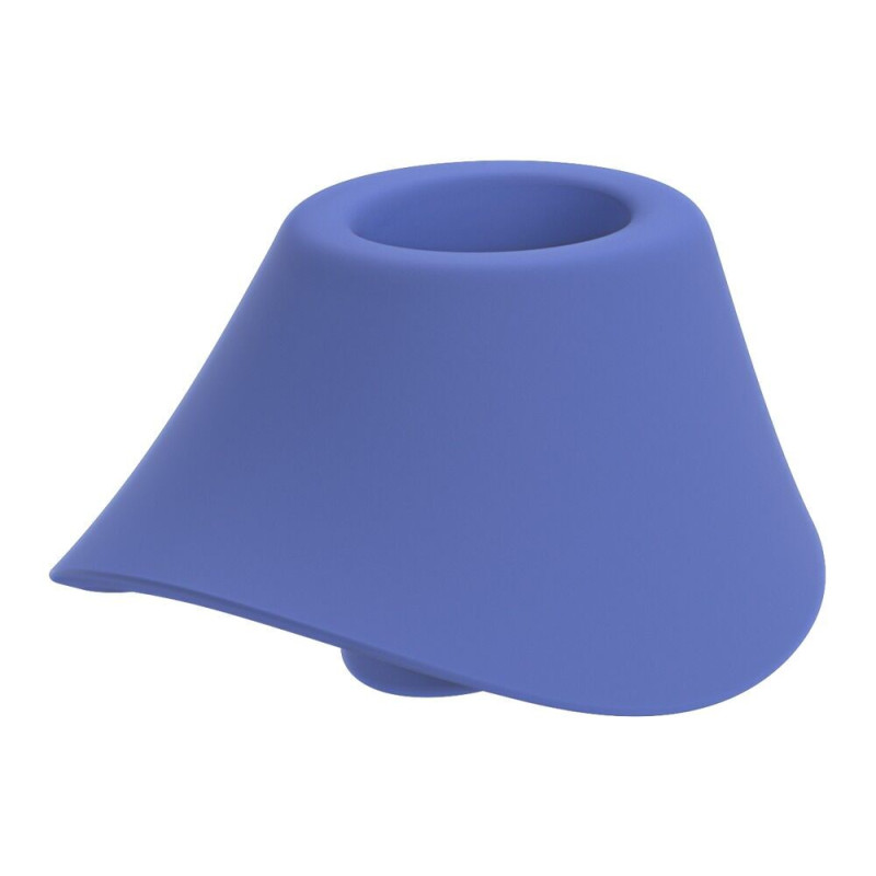 Вагинально-клиторальный стимулятор Womanizer Blend Vibrant Blue, вибрация + вакуум, 2 мотора