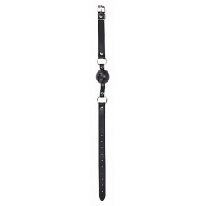 Кляп Ouch! Ball Gag With Leather Straps Black