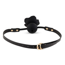 Кляп B - Series HeavyFun Black Rose Ball Gag