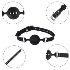 Кляп Erospace Wild Play Mouth Gag With Silicone Ball C14