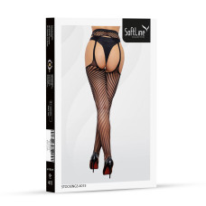 Эротические колготки SoftLine Stockings 4015 One Size Black