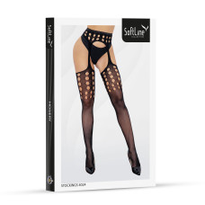 Эротические колготки SoftLine Stockings 4024 One Size Black