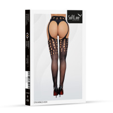 Эротические колготки SoftLine Stockings 4024 One Size Black