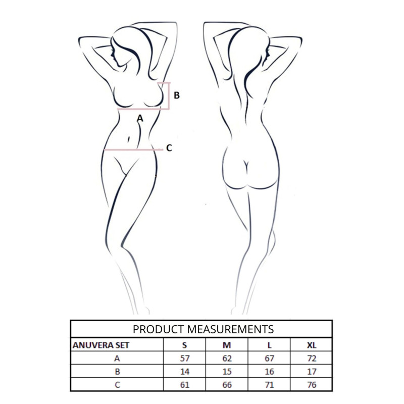 Комплект Passion ANUVERA SET white L