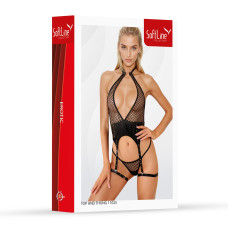 Комплект білизни SoftLine Set top and thong 11025 2XL Black