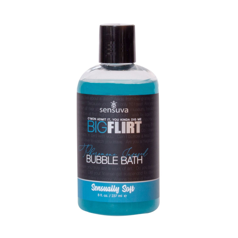 Піна для ванни Sensuva — Big Flirt Pheromone Bubble Bath — Sensually Soft (237 мл) Піна для ванни Sensuva — Big Flirt Pheromone Bubble Bath — Sensually Soft (237 мл)