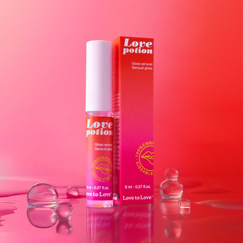 Стимулирующий блеск для губ Love To Love Love Potion - Gloss Sensuel 8 мл Стимулирующий блеск для губ Love To Love Love Potion - Gloss Sensuel 8 мл