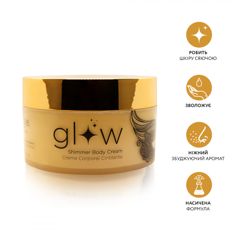 Шиммер для тела с ароматом афродизиаком Orgie Glow, 250 мл