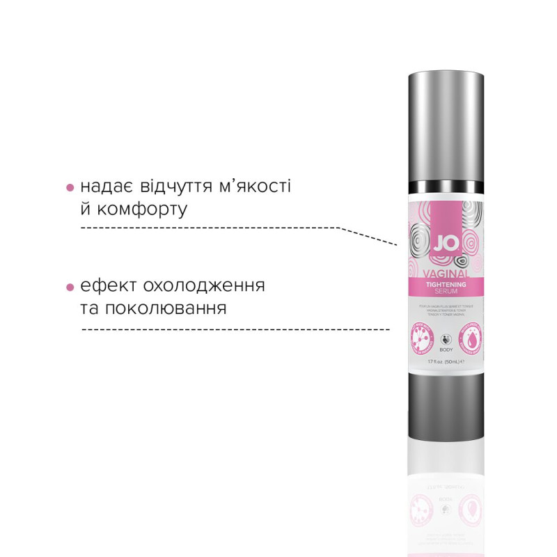 Гель для сужения влагалища System JO Vaginal Tightening Serum 50 мл Гель для сужения влагалища System JO Vaginal Tightening Serum 50 мл