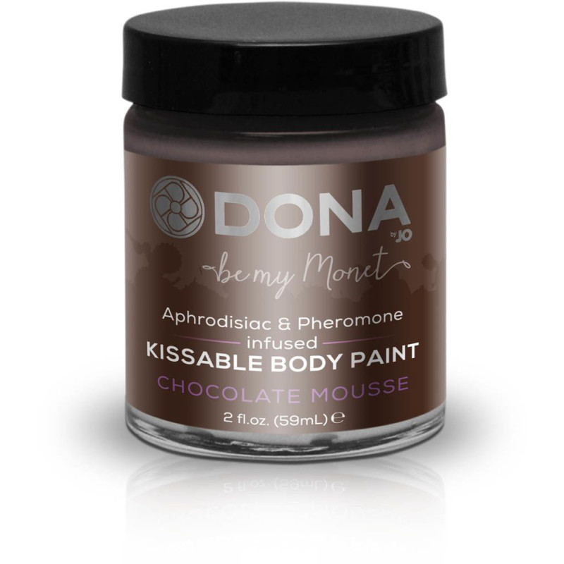 Краска для тела Dona Kissable Body Paint CHOCOLATE MOUSSE Краска для тела Dona Kissable Body Paint CHOCOLATE MOUSSE