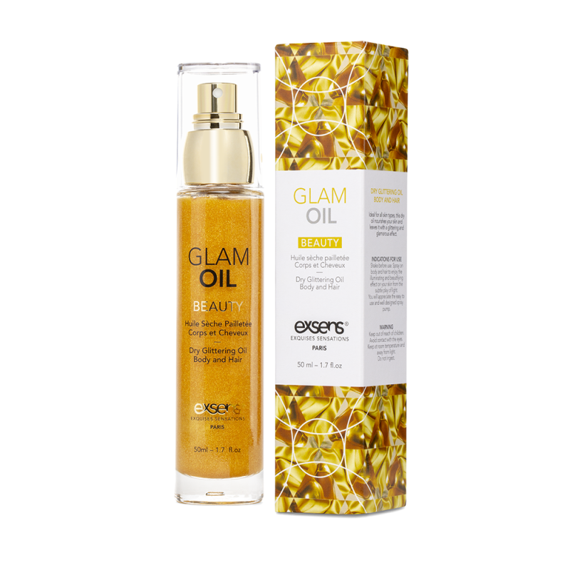 Масло для тела с блеском EXSENS Glam Oil 50 мл