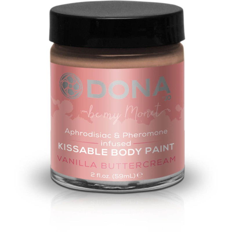 Краска для тела Dona Kissable Body Paint VANILLA BUTTERCREAM Краска для тела Dona Kissable Body Paint VANILLA BUTTERCREAM