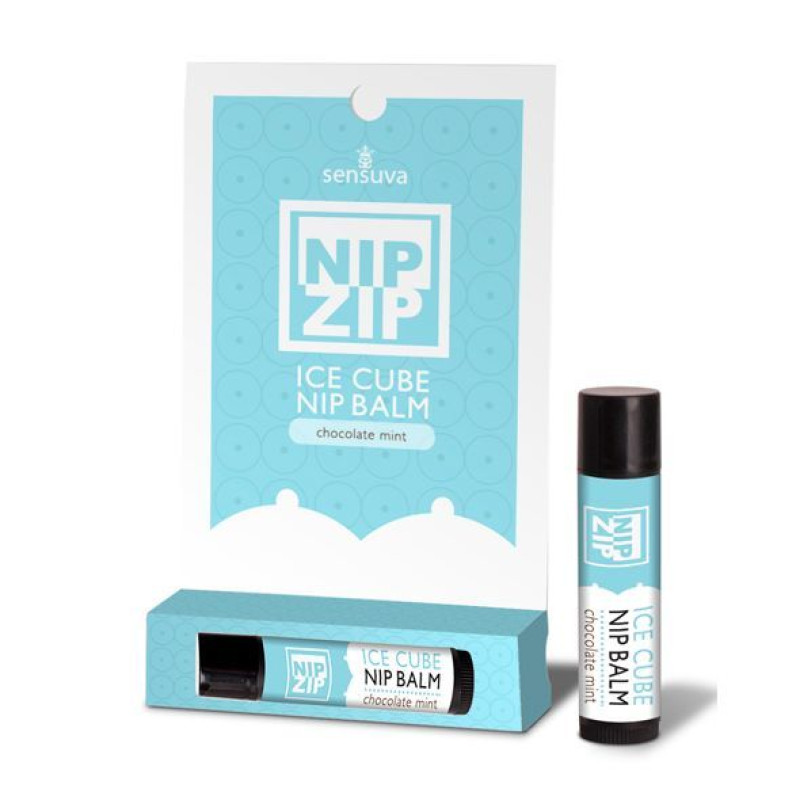 Охлаждающий бальзам для сосков Sensuva Nip Zip Chocolate Mint 4 гр Охлаждающий бальзам для сосков Sensuva Nip Zip Chocolate Mint 4 гр