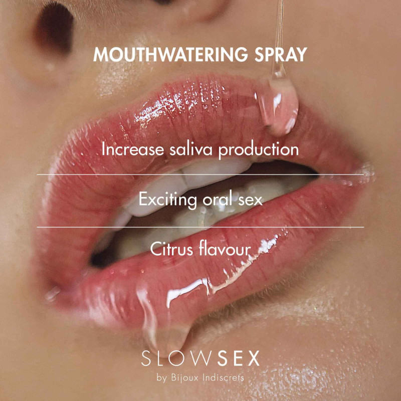 Спрей для усиления слюноотделения Slow Sex by Bijoux Indiscrets MOUTHWATERING SPRAY Спрей для усиления слюноотделения Slow Sex by Bijoux Indiscrets MOUTHWATERING SPRAY