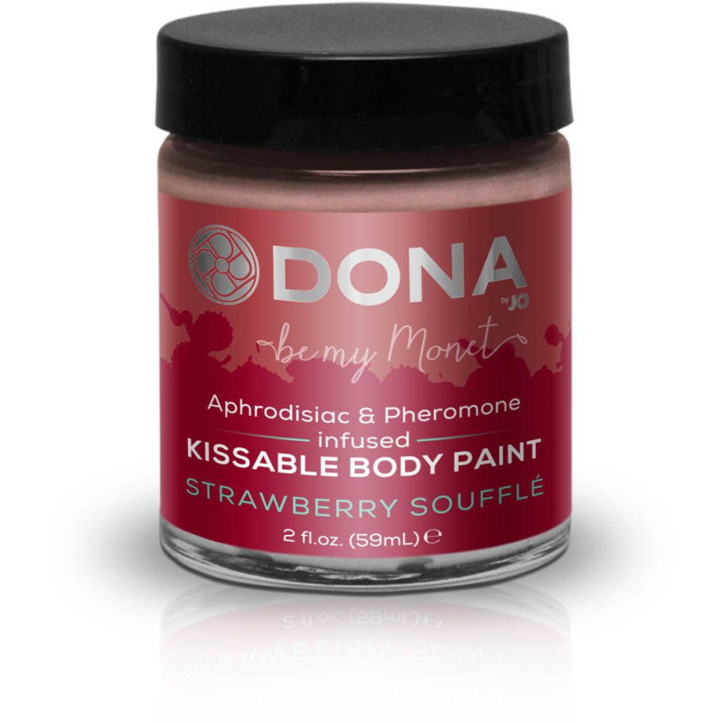Краска для тела Dona Kissable Body Paint STRAWBERRY SOUFFLE