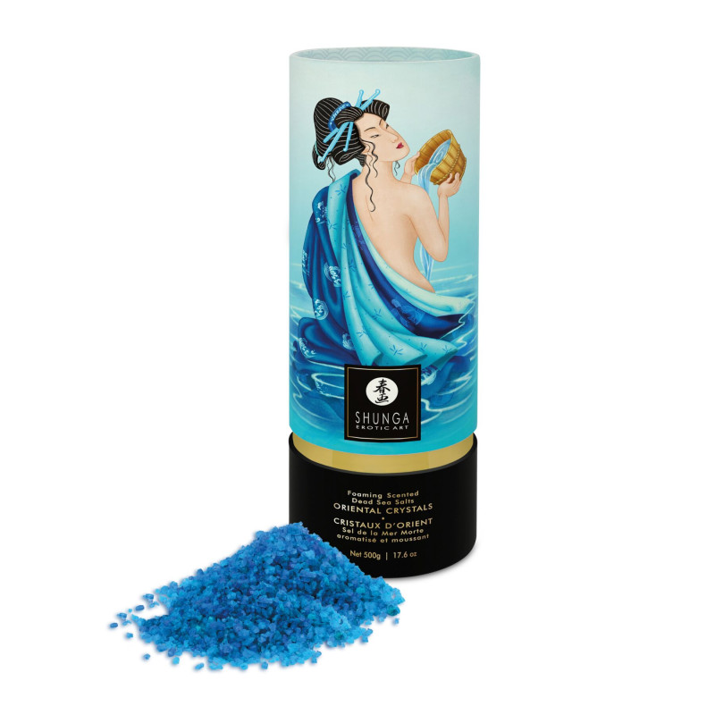 Пенящаяся соль для ванны Shunga Dead Sea salt Oriental Crystals — Ocean Temptations (500 г) Пенящаяся соль для ванны Shunga Dead Sea salt Oriental Crystals — Ocean Temptations (500 г)