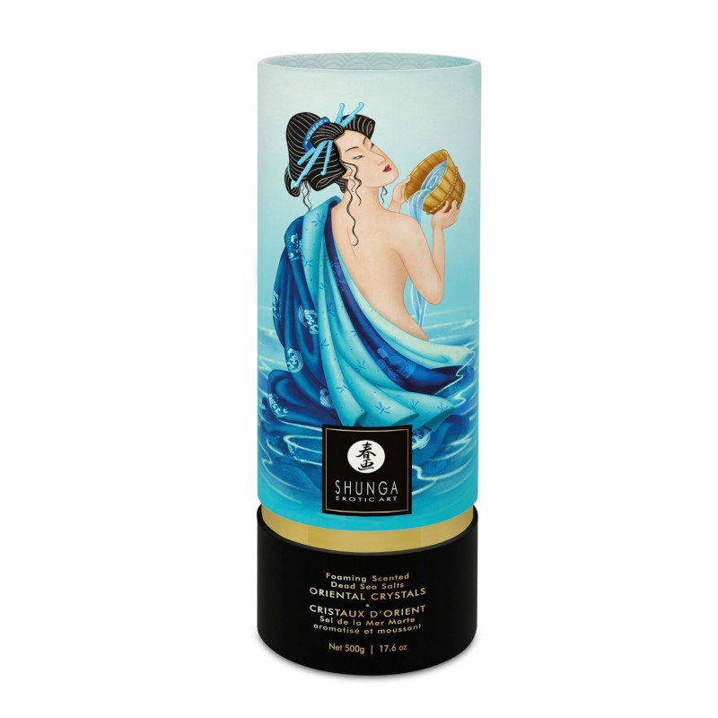 Пенящаяся соль для ванны Shunga Dead Sea salt Oriental Crystals — Ocean Temptations (500 г) Пенящаяся соль для ванны Shunga Dead Sea salt Oriental Crystals — Ocean Temptations (500 г)