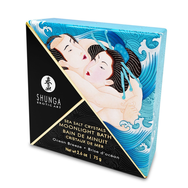 Соль для ванны Shunga Moonlight Bath Ocean Breeze 75 гр Соль для ванны Shunga Moonlight Bath Ocean Breeze 75 гр