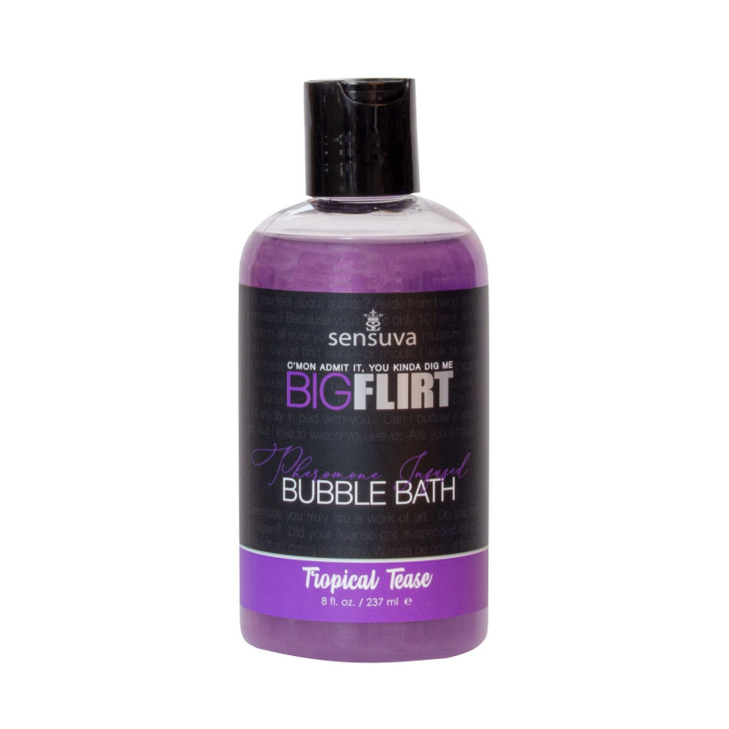 Піна для ванни Sensuva — Big Flirt Pheromone Bubble Bath — Tropical Tease (237 мл) Піна для ванни Sensuva — Big Flirt Pheromone Bubble Bath — Tropical Tease (237 мл)