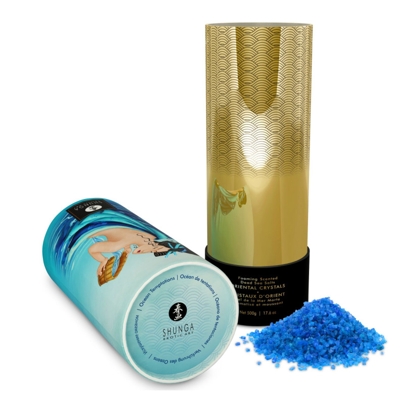 Пенящаяся соль для ванны Shunga Dead Sea salt Oriental Crystals — Ocean Temptations (500 г) Пенящаяся соль для ванны Shunga Dead Sea salt Oriental Crystals — Ocean Temptations (500 г)