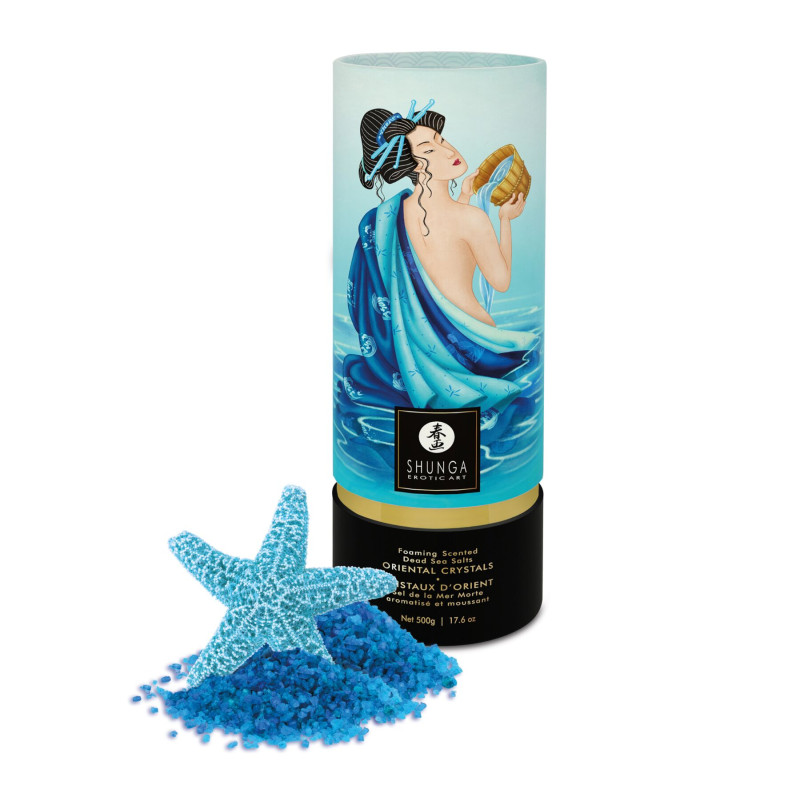 Пенящаяся соль для ванны Shunga Dead Sea salt Oriental Crystals — Ocean Temptations (500 г) Пенящаяся соль для ванны Shunga Dead Sea salt Oriental Crystals — Ocean Temptations (500 г)