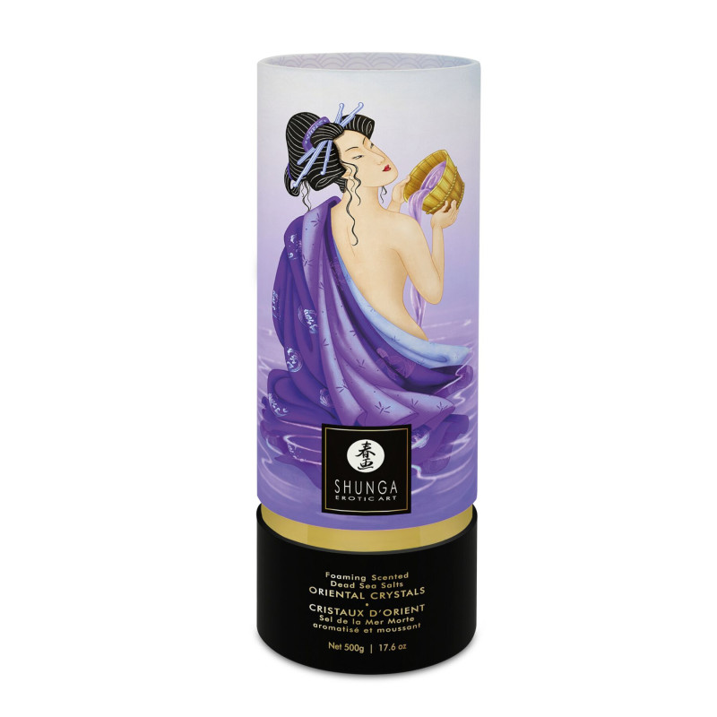 Пенящаяся соль для ванны Shunga Dead Sea salt Oriental Crystals — Exotic Fruits (500 г) Пенящаяся соль для ванны Shunga Dead Sea salt Oriental Crystals — Exotic Fruits (500 г)