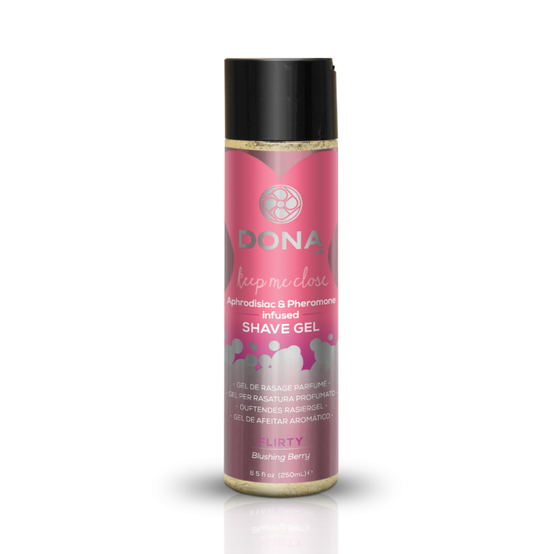 Гель для бритья DONA Intimate Shave Gel Flirty Blushing Berry 250 мл
