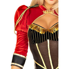 Костюм циркачки Leg Avenue Circus Ringmaster Diva Catsuit M