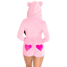 Комбінезон «Солодкий ведмедик» Leg Avenue Sweetheart Bear Velvet Romper XS