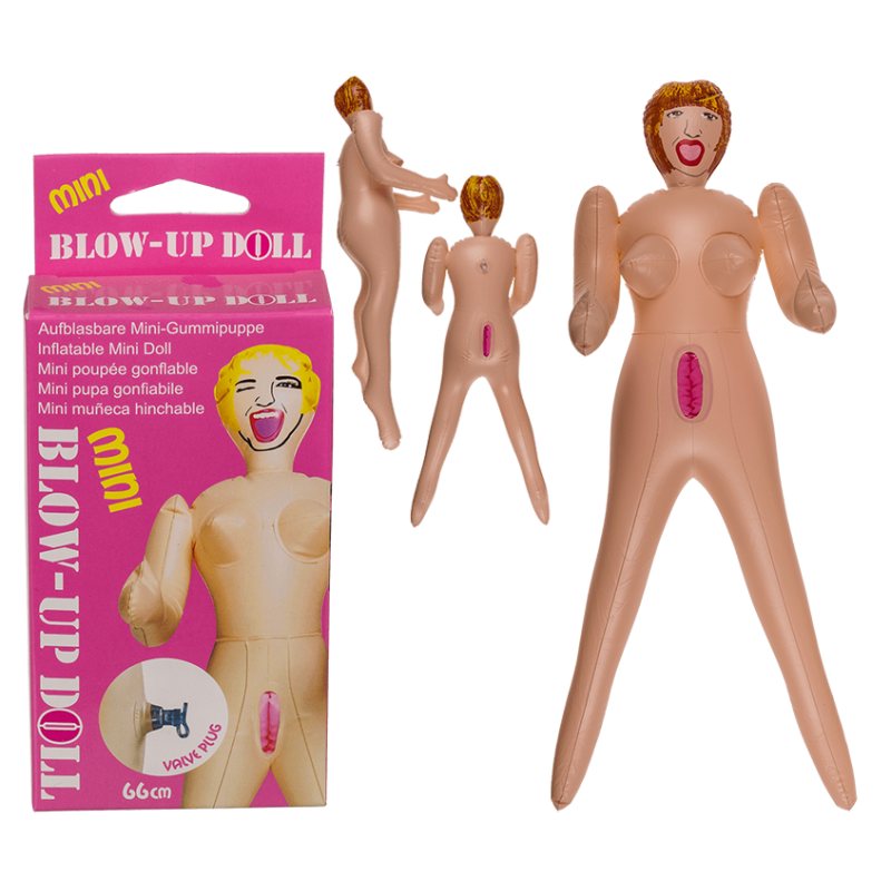 Надувна міні лялька OOTB Mini Blow-Up Doll Red Hair, 66 см Надувна міні лялька OOTB Mini Blow-Up Doll Red Hair, 66 см