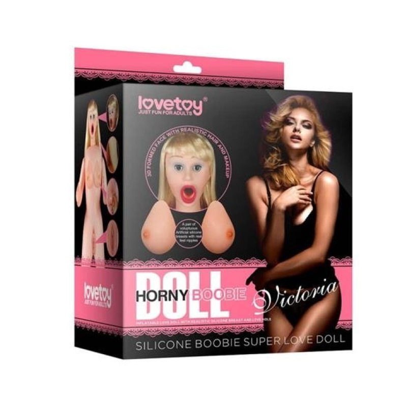 Секс лялька LoveToy Silicone Boobie Super Love Doll LVTOY275