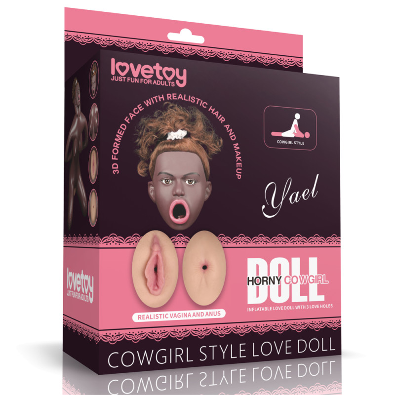 Надувна секс лялька LoveToy Cowgirl Style Love Doll Надувна секс лялька LoveToy Cowgirl Style Love Doll