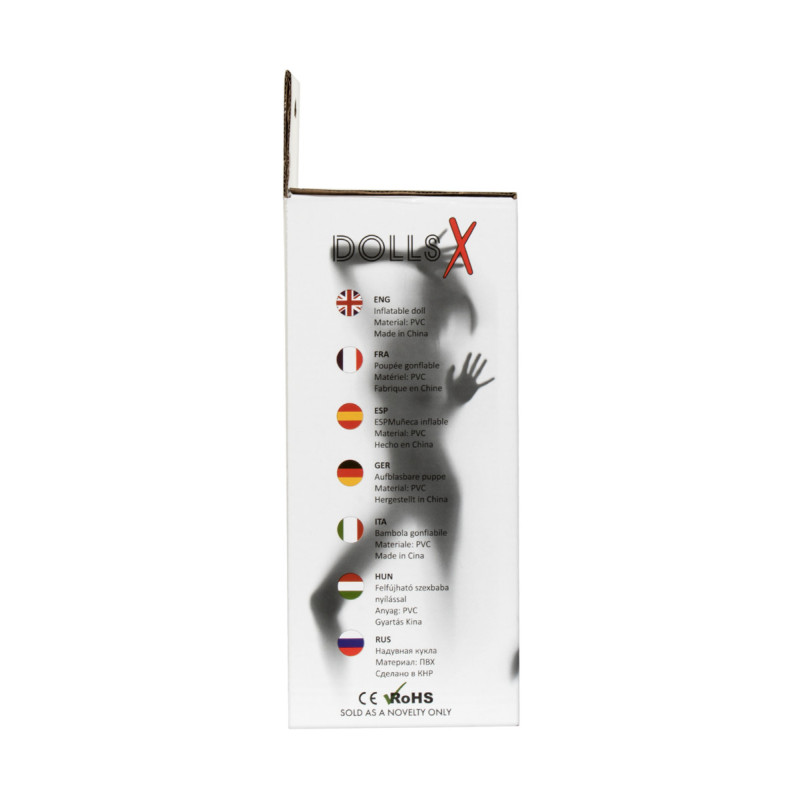Кукла надувная Toyfa Jennifer шатенка Dolls-X с двумя отверстиями 160 см Кукла надувная Toyfa Jennifer шатенка Dolls-X с двумя отверстиями 160 см