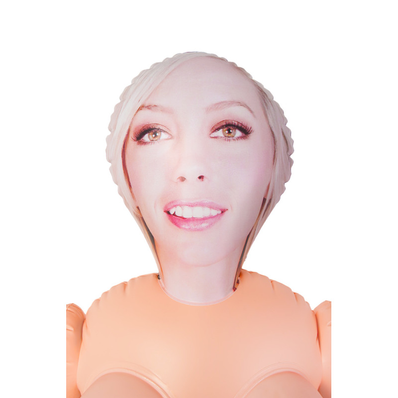 Кукла надувная Toyfa Cecilia блондинка Dolls-X с двумя отверстиями 160 см Кукла надувная Toyfa Cecilia блондинка Dolls-X с двумя отверстиями 160 см