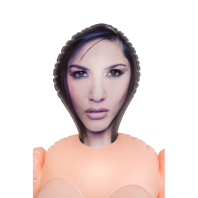 Лялька надувна Toyfa Cassandra брюнетка Dolls-X з двома отворами 160 см Лялька надувна Toyfa Cassandra брюнетка Dolls-X з двома отворами 160 см