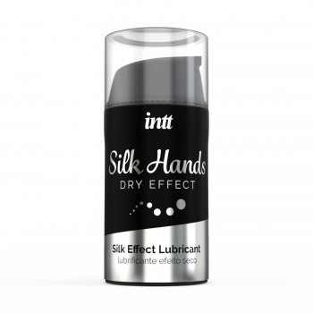 Густой лубрикант на силиконовой основе Intt Silk Hands с матовым эффектом 15 мл