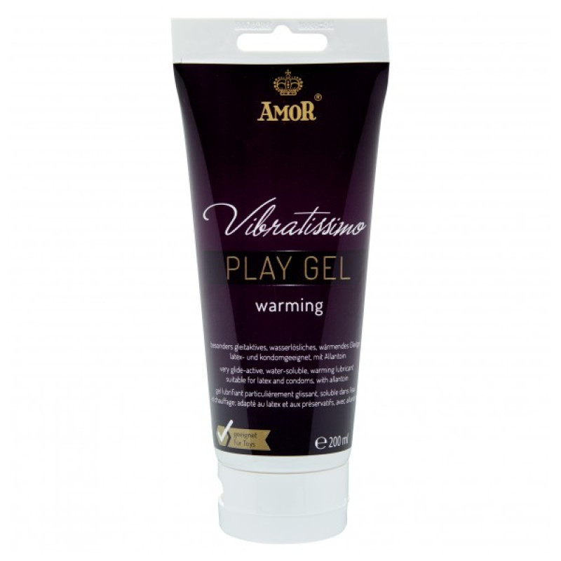 Розігрівач лубрикант Amor Vibratissimo Play Gel warming 200 мл Розігрівач лубрикант Amor Vibratissimo Play Gel warming 200 мл
