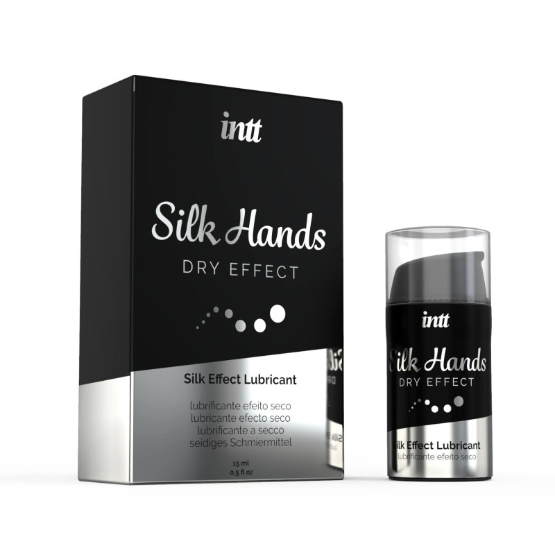Густий лубрикант на силіконовій основі Intt Silk Hands з матовим ефектом 15 мл Густий лубрикант на силіконовій основі Intt Silk Hands з матовим ефектом 15 мл