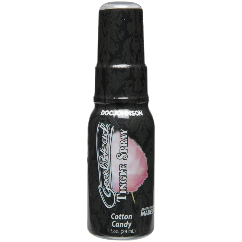 Спрей для минета Doc Johnson GoodHead Tingle Spray – Cotton Candy 29 мл со стимулирующим эффектом Спрей для минета Doc Johnson GoodHead Tingle Spray – Cotton Candy 29 мл со стимулирующим эффектом