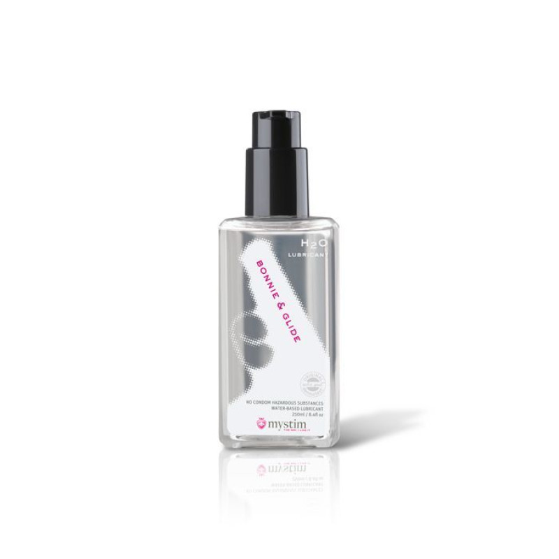 Універсальне мастило Mystim Bonnie & Glide H2O Lubricant 250 мл підходить для електростимуляції. Універсальне мастило Mystim Bonnie & Glide H2O Lubricant 250 мл підходить для електростимуляції.