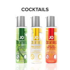 Лубрикант на водной основе JO Cocktails - Sex on the Beach без сахара, растительный глицерин (60 мл)